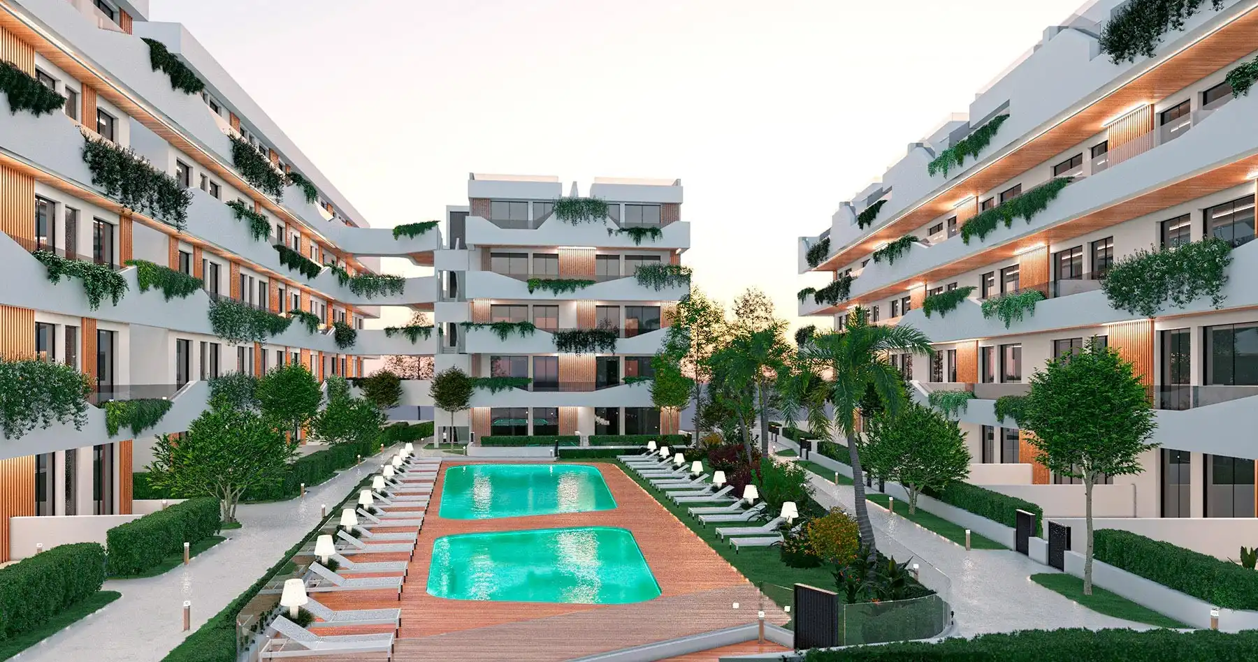 Penthouse mit Pool zum Verkauf in Santiago de la Ribera