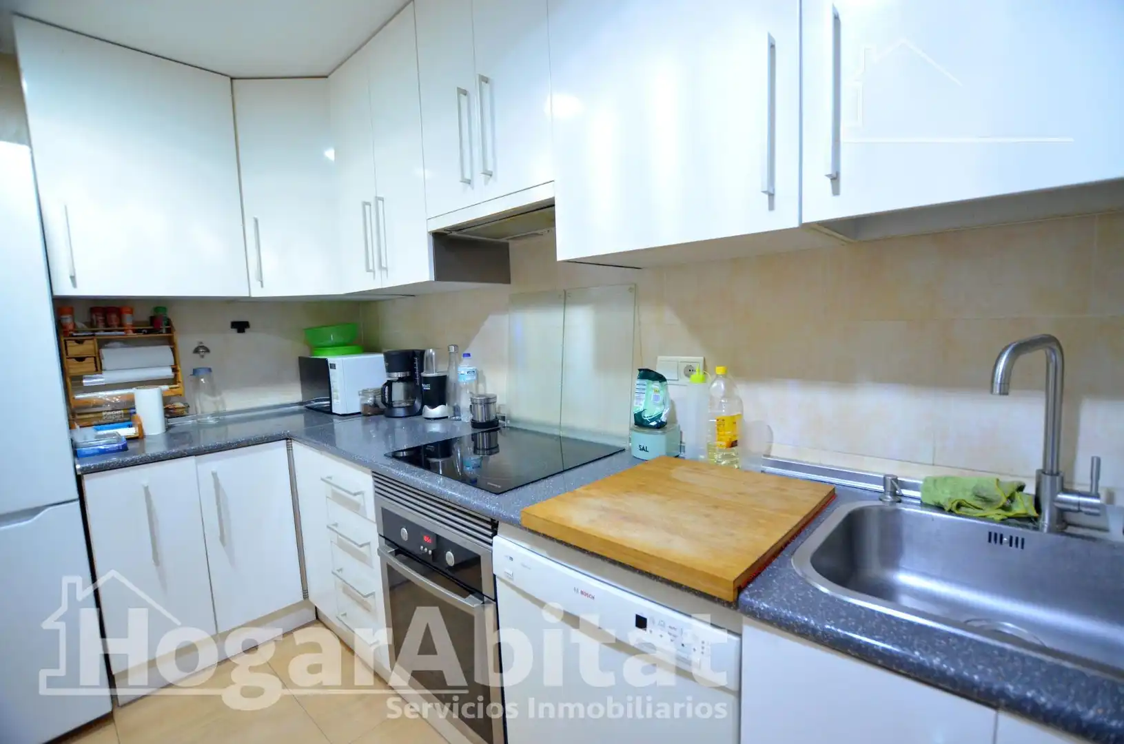 Küche von Wohnung zum Verkauf in Alicante / Alacant mit Möbliert