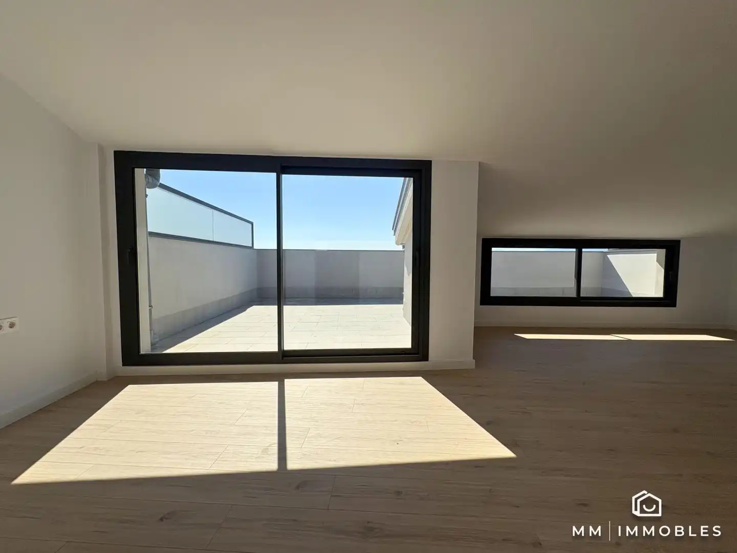 Living room of Attic for sale in Granollers  with Air Conditioner, Heating and Terrace