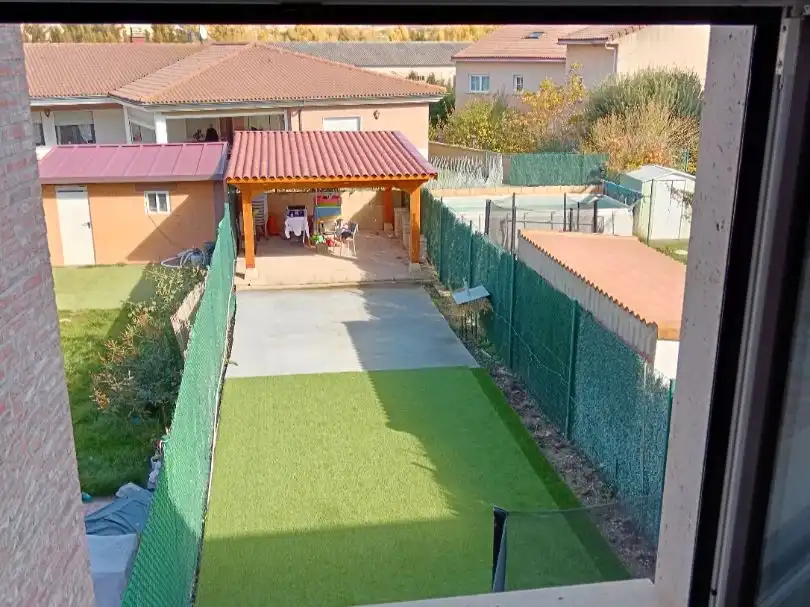 Terrassa de Casa adosada en venda en Arcos amb Aire condicionat, Calefacció i Jardí privat