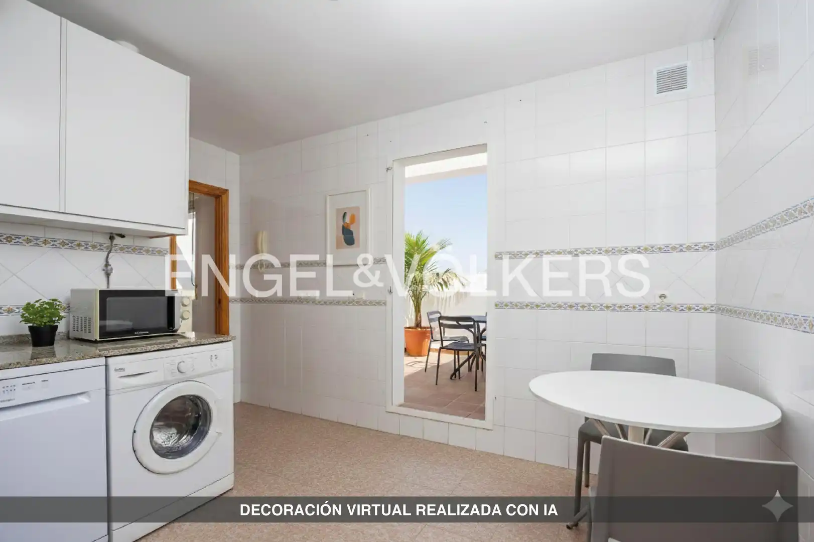 Kitchen of Attic for sale in Conil de la Frontera  with Air Conditioner, Heating and Terrace