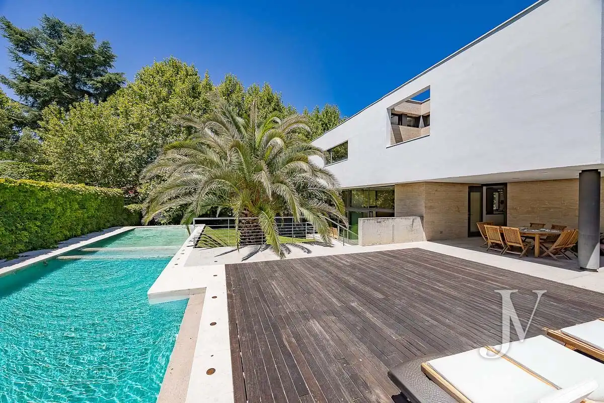 Terraza de Casa o chalet en venta en Madrid con Aire acondicionado, Calefacción y Jardín privado