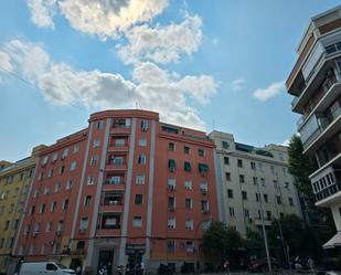 Exterior view of Flat for sale in  Madrid Capital  with Heating and Parquet flooring