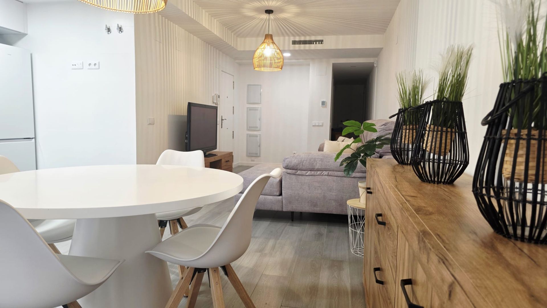 Living room of Flat for sale in Torrent  with Air Conditioner, Heating and Terrace