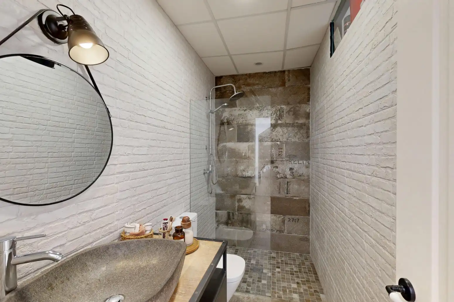 Bathroom of Houses for sale in Cartagena  with Air Conditioner, Parquet flooring and Terrace