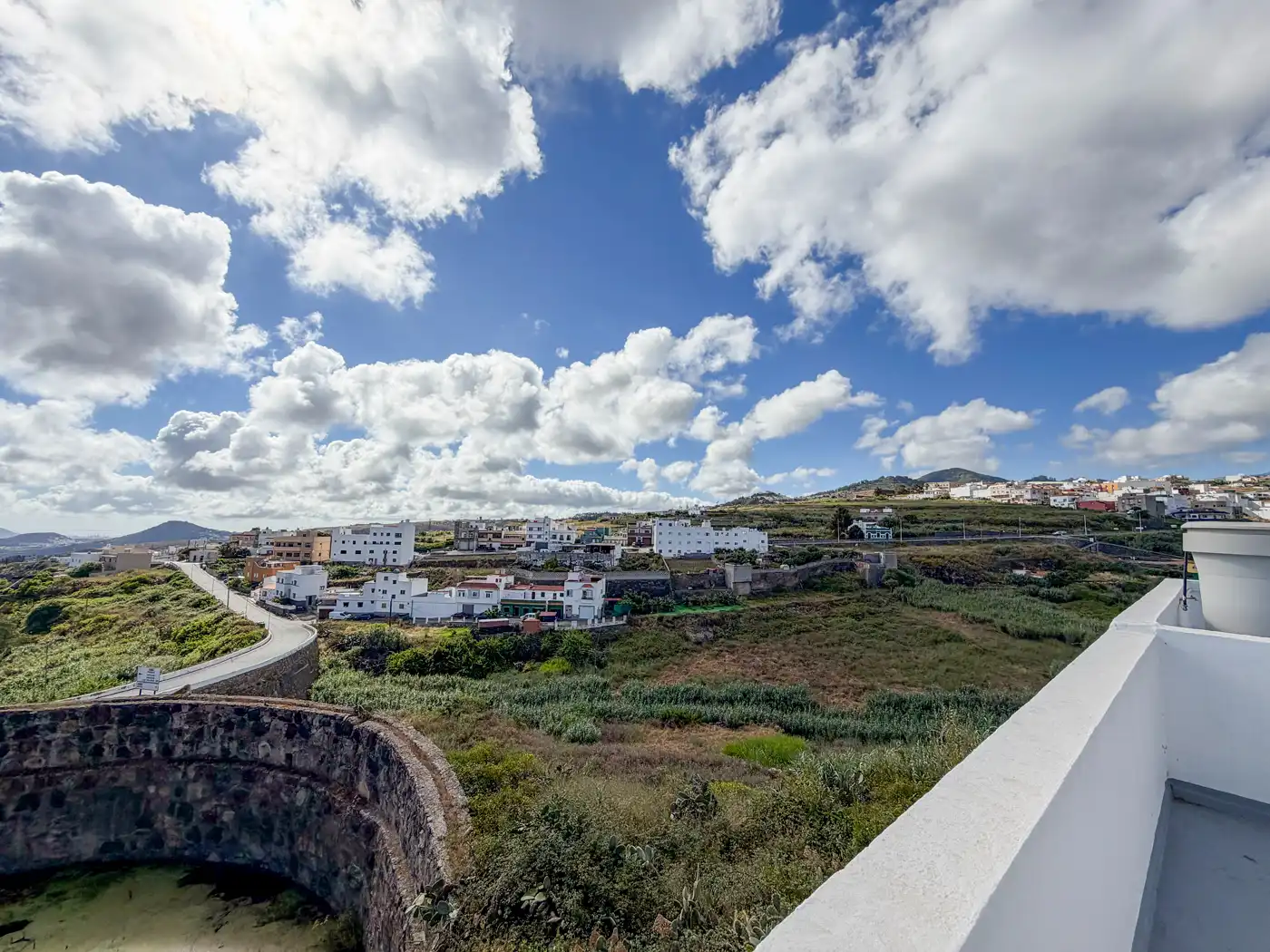 Vista exterior de Casa o chalet en venta en Moya (Las Palmas) con Jardín privado
