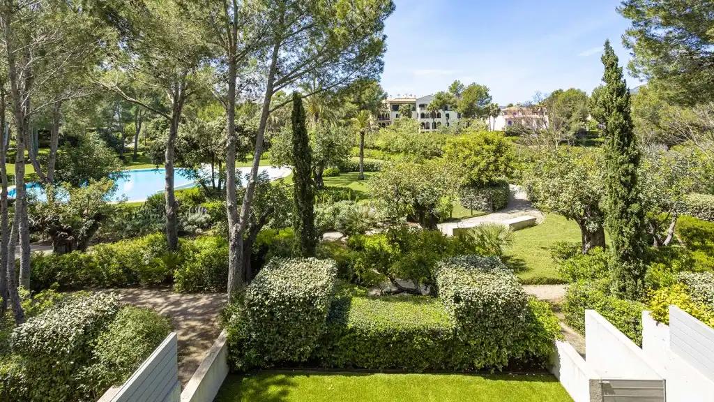 Jardí de Apartament en venda en Calvià amb Aire condicionat, Jardí privat i Terrassa