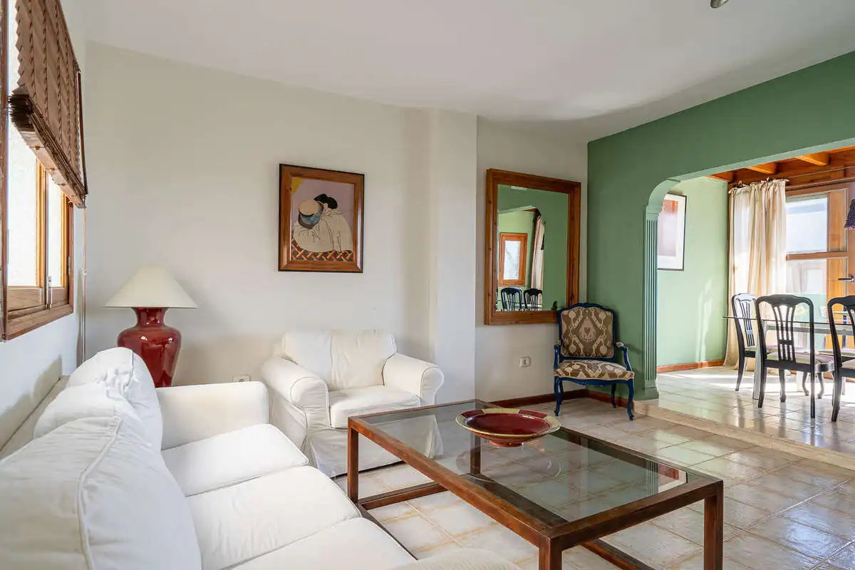 Living room of Flat for sale in Arrecife  with Terrace and Furnished