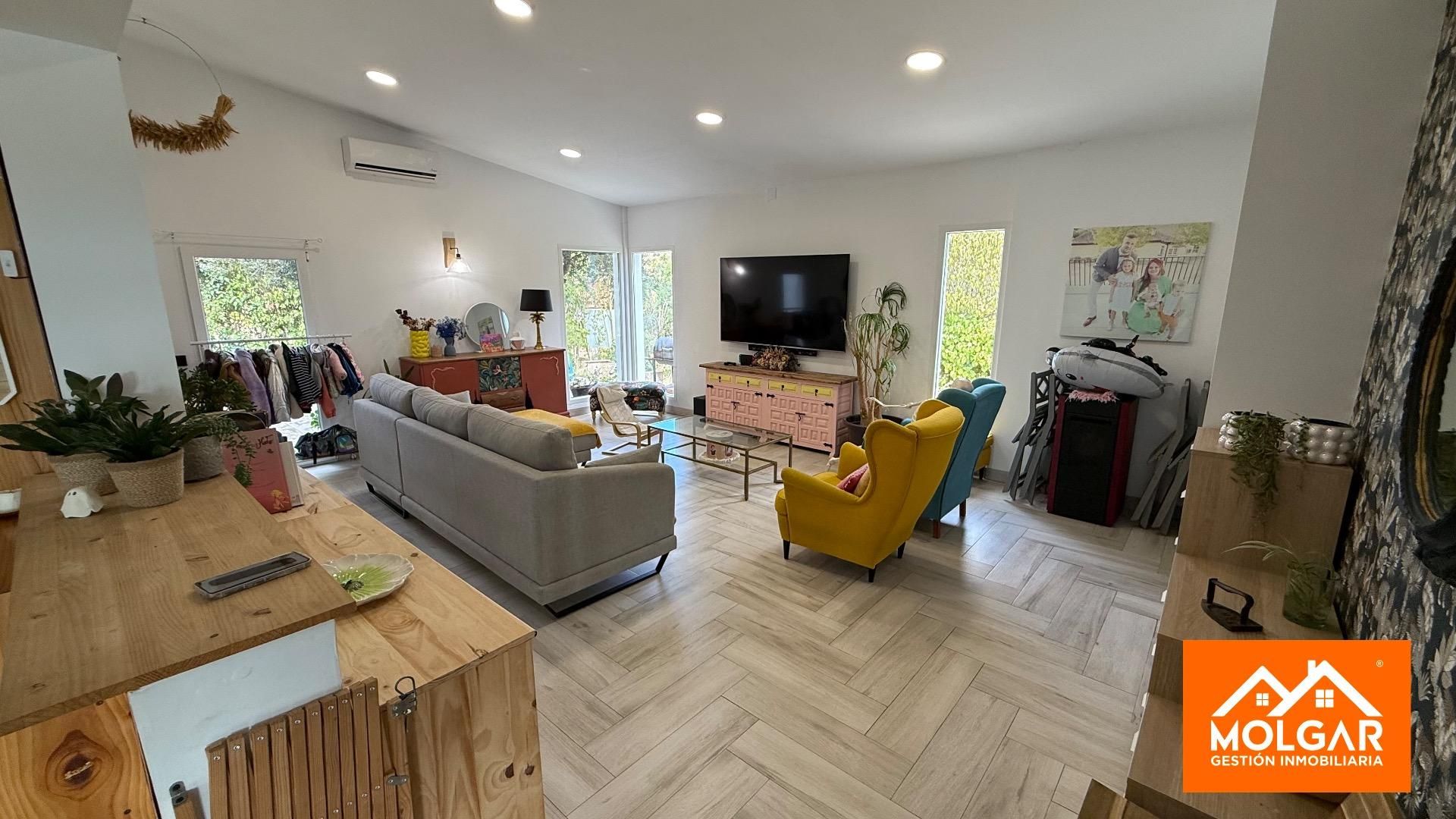 Sala d'estar de Casa o xalet en venda en Ribatejada amb Aire condicionat, Calefacció i Jardí privat