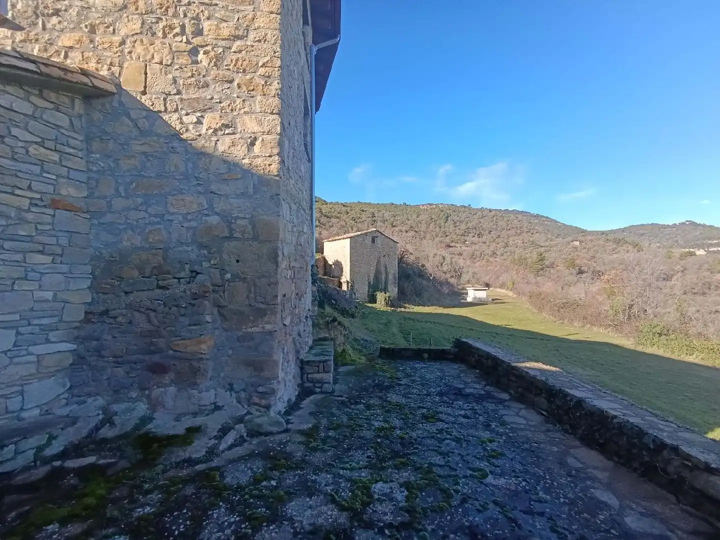 Vista exterior de Casa o xalet en venda en Graus amb Calefacció, Jardí privat i Traster