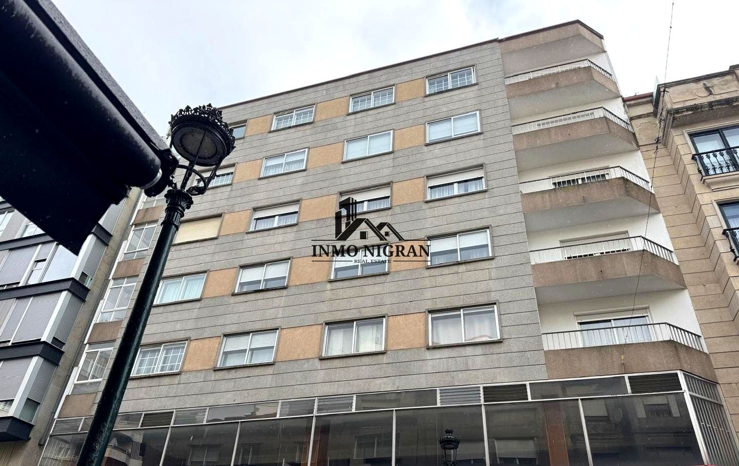 Exterior view of Flat for sale in Vigo   with Heating, Parquet flooring and Storage room