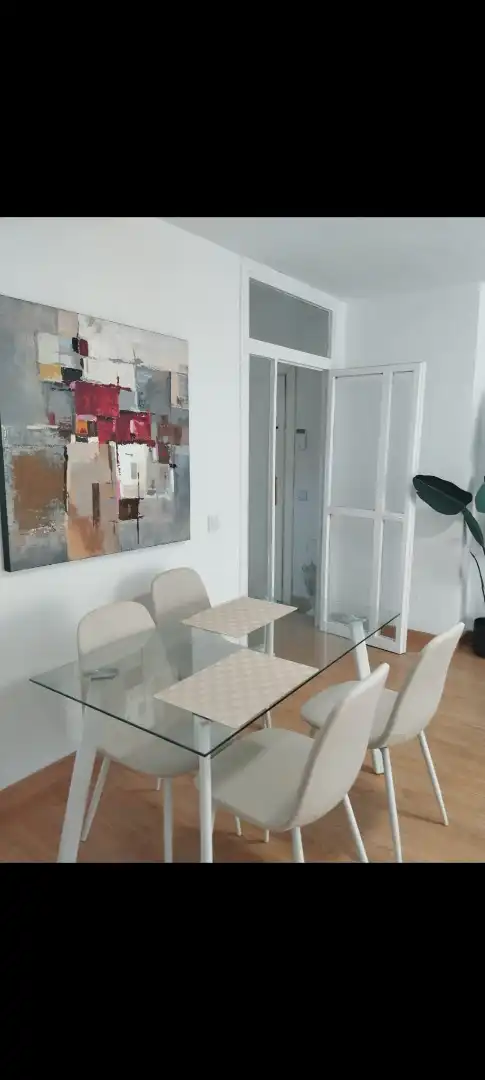 Comedor de Piso de alquiler en Málaga con Terraza, Amueblado y Horno