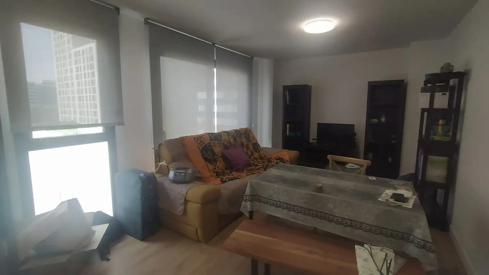 Living room of Flat for sale in Valencia  with Air Conditioner, Storage room and Balcony