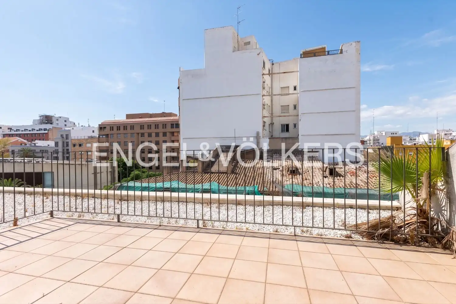 Terraza de Piso de alquiler en Valencia con Aire acondicionado, Calefacción y Jardín privado