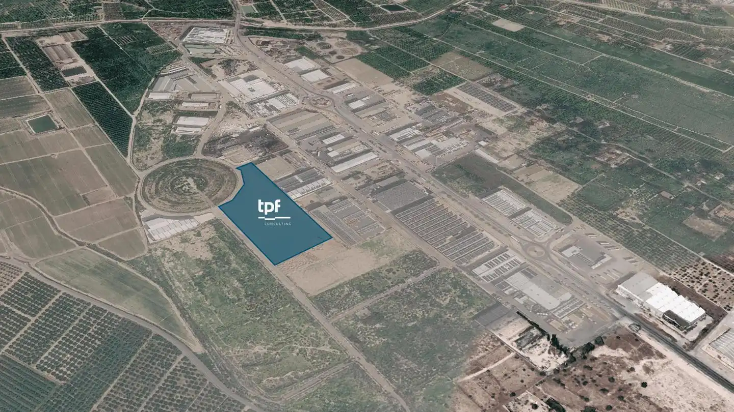 Außenansicht von Fabrik Grundstücke zum Verkauf in Santomera