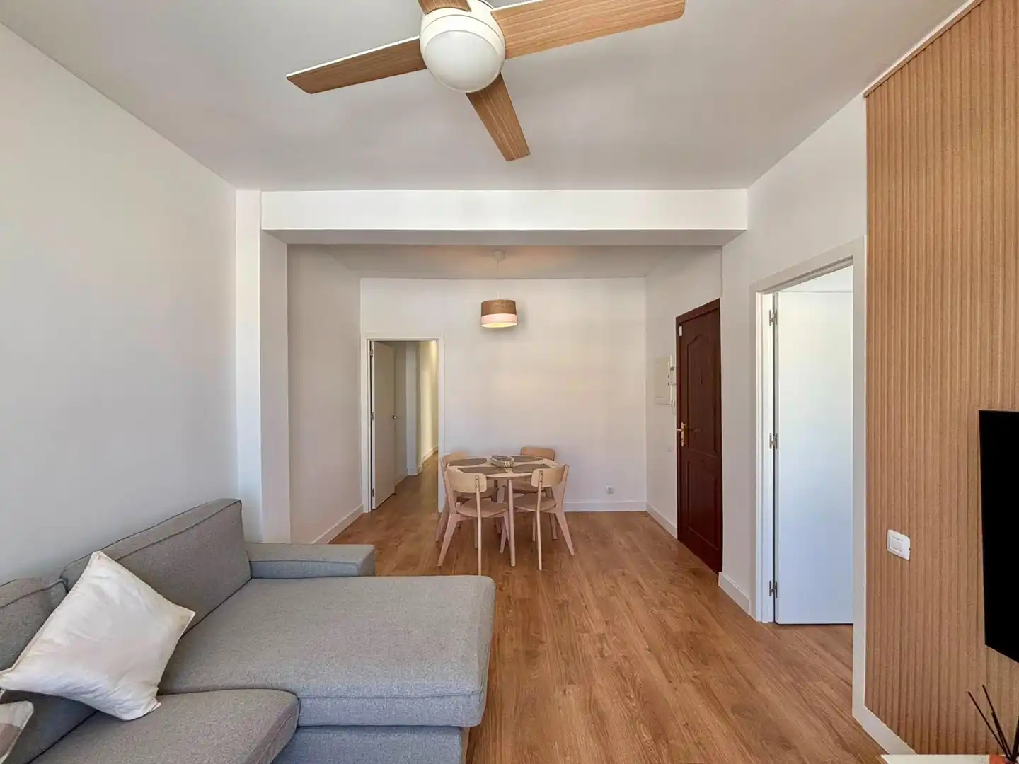 Comedor de Piso de alquiler en Santa Cruz de Tenerife con Parquet, Terraza y Amueblado