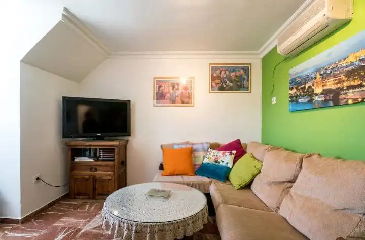 Sala de estar de Ático en venta en Sevilla con Aire acondicionado y Calefacción