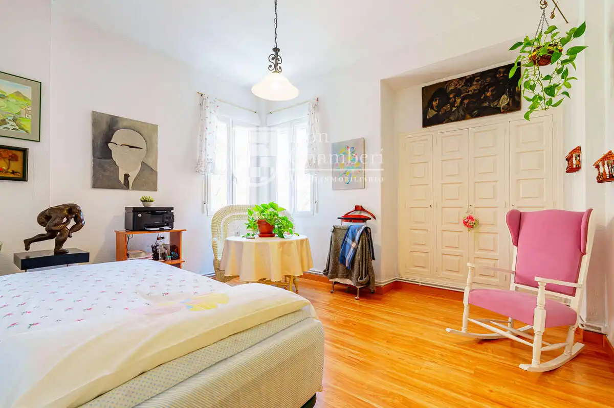 Schlafzimmer von Wohnung zum Verkauf in Madrid mit Klimaanlage, Heizung und Möbliert