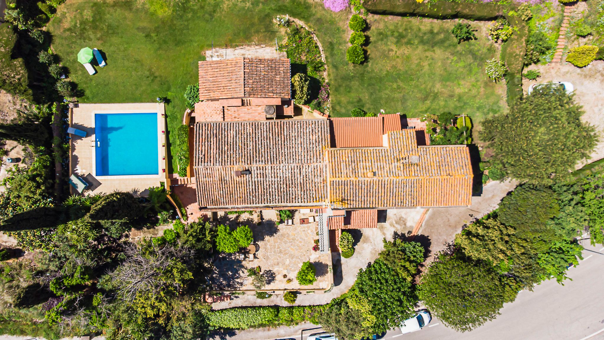 Außenansicht von Country house zum Verkauf in Arenys de Munt mit Klimaanlage, Heizung und Privatgarten