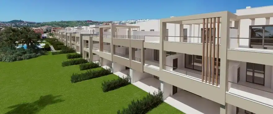 Vista exterior de Àtic en venda en Casares amb Aire condicionat, Calefacció i Terrassa