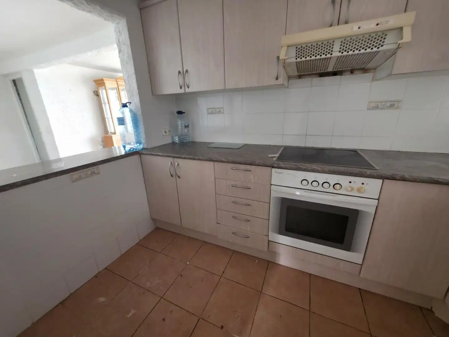 Cuina de Casa o xalet en venda en La Nucia amb Aire condicionat, Jardí privat i Terrassa