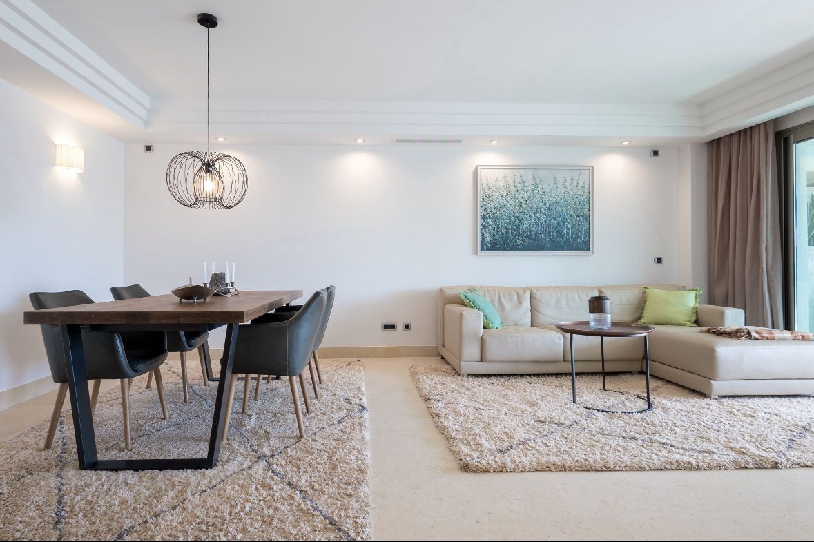 Living room of Apartment to rent in Marbella  with Air Conditioner, Heating and Terrace