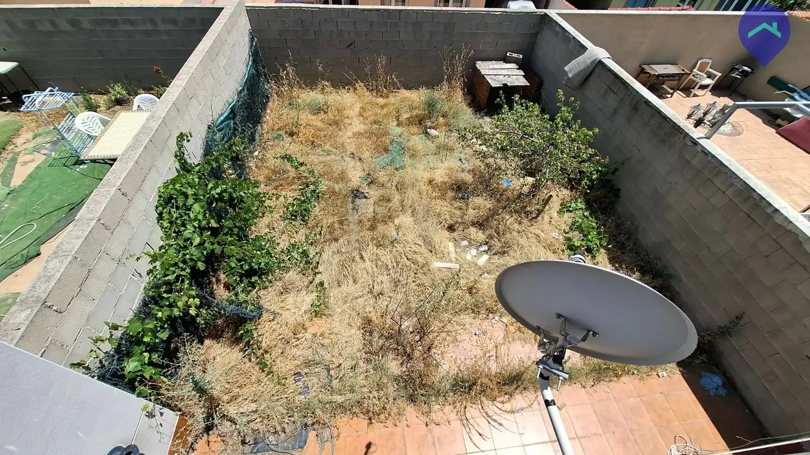 Jardí de Casa o xalet en venda en Las Ventas de Retamosa amb Calefacció, Jardí privat i Terrassa