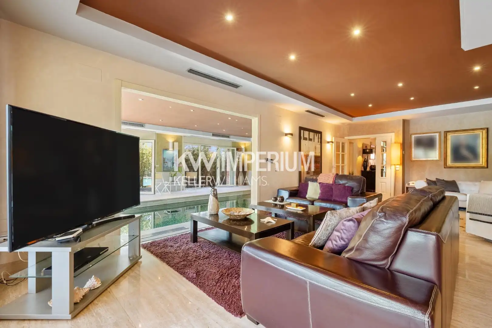 Living room of Houses for sale in Cambrils  with Air Conditioner, Private garden and Terrace