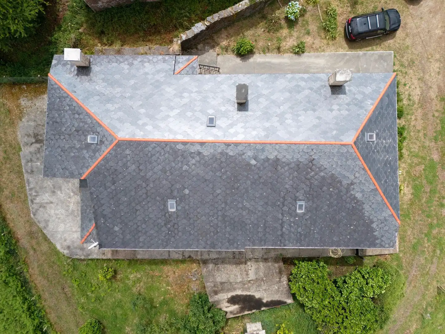Vista exterior de Casa o chalet en venta en Ourol, Lugo