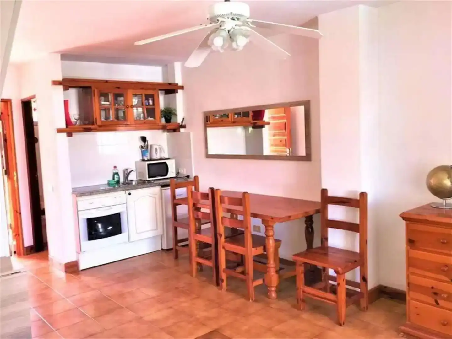 Cocina de Dúplex en venta en Arona con Jardín privado, Piscina y Amueblado
