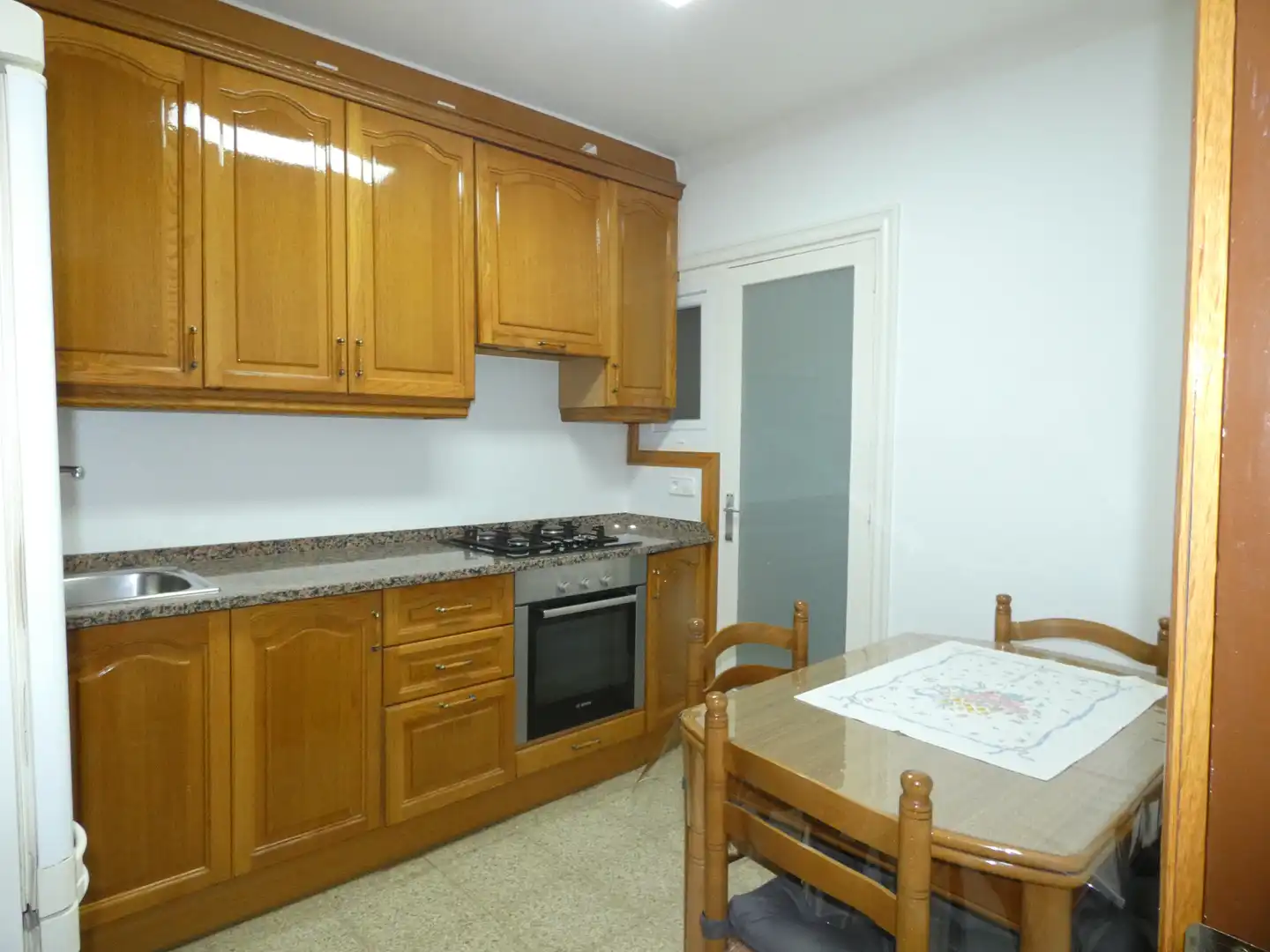 Kitchen of Flat for sale in Girona  with Air Conditioner, Heating and Furnished