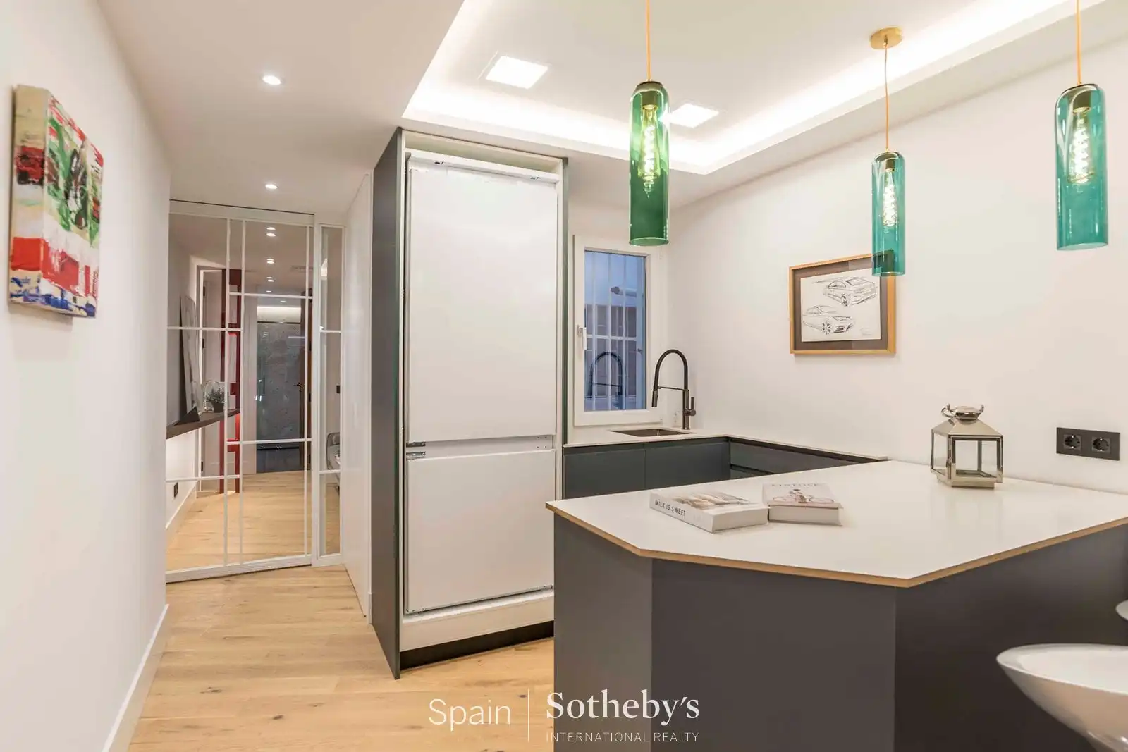 Kitchen of Apartments for sale in Madrid  with Air Conditioner