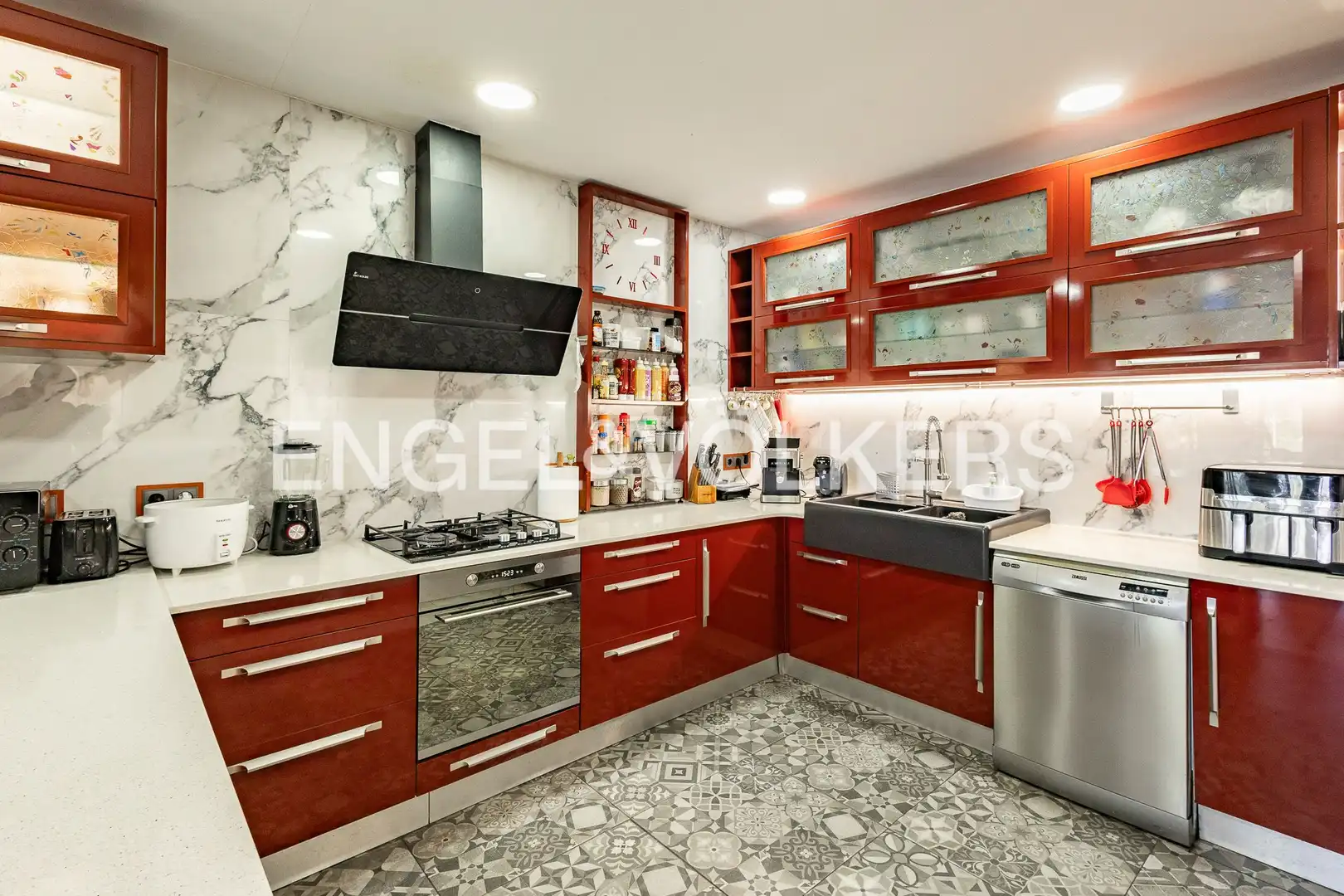 Kitchen of Flat for sale in El Prat de Llobregat  with Air Conditioner and Heating