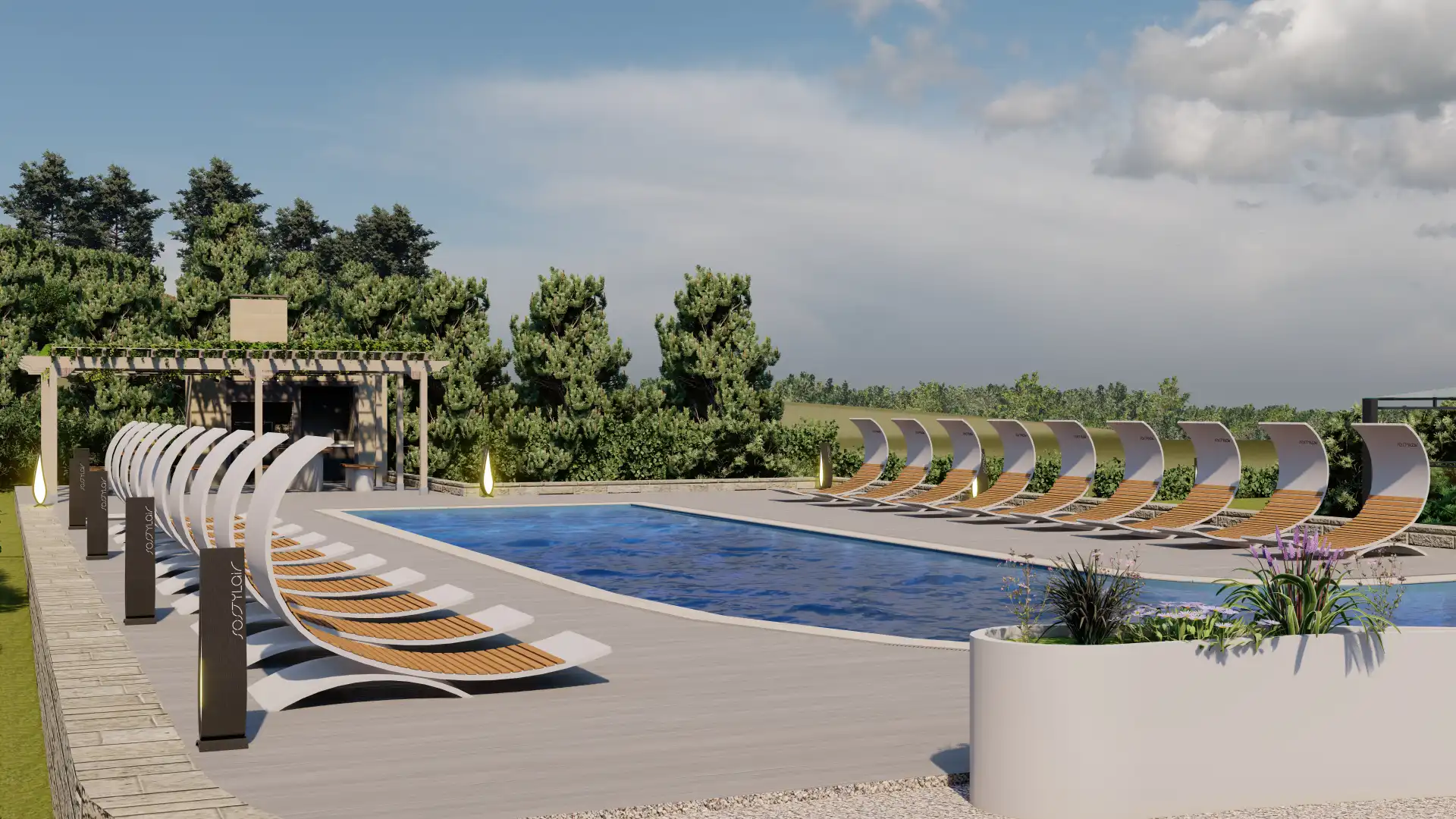 Piscina de Apartamento en venta en Ribeira con Aire acondicionado, Calefacción y Parquet