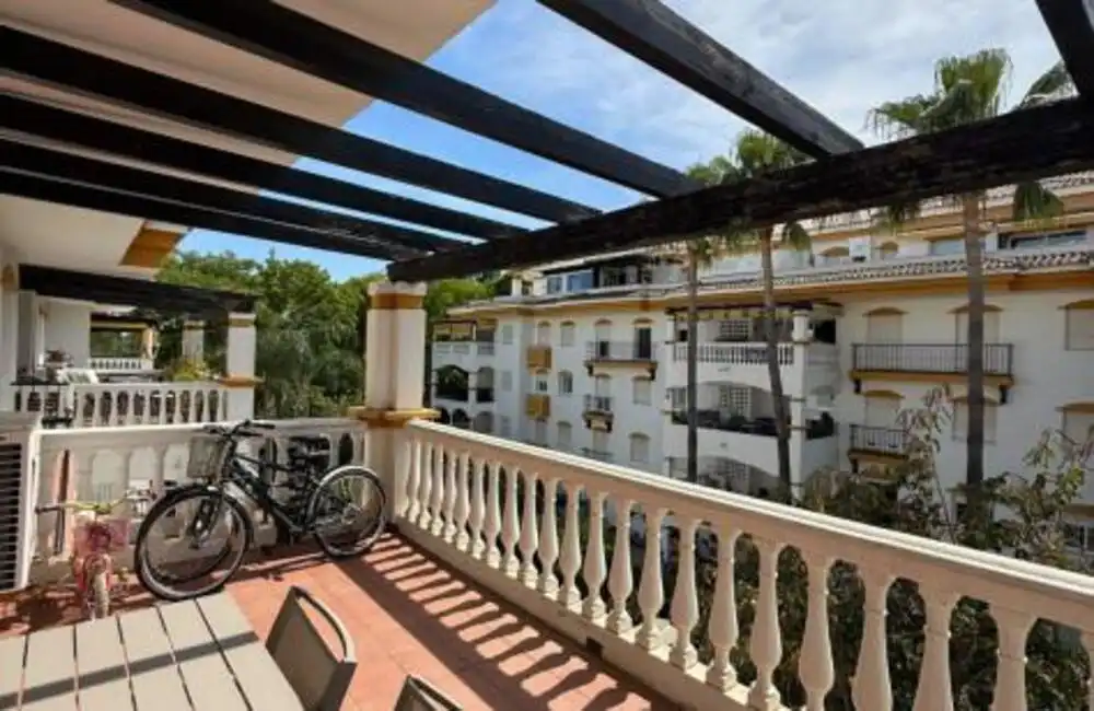 Terraza de Apartamento en venta en Marbella con Aire acondicionado, Terraza y Piscina