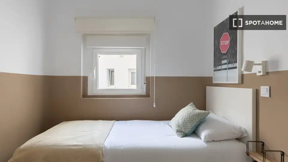 Bedroom of Flat for rent in Getafe  with Air Conditioner, Heating and Furnished