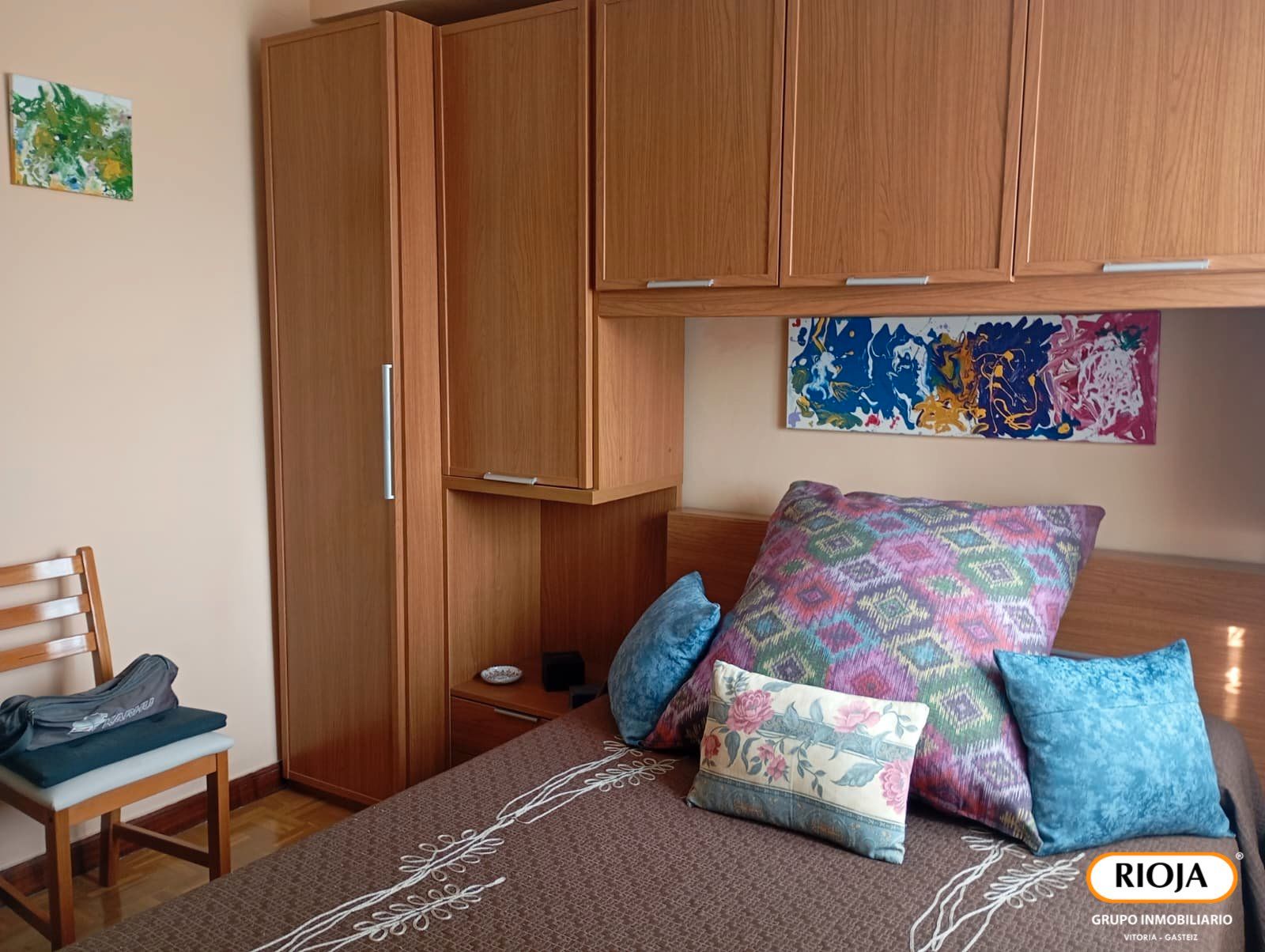 Bedroom of Flat for sale in Vitoria - Gasteiz  with Heating, Terrace and Storage room