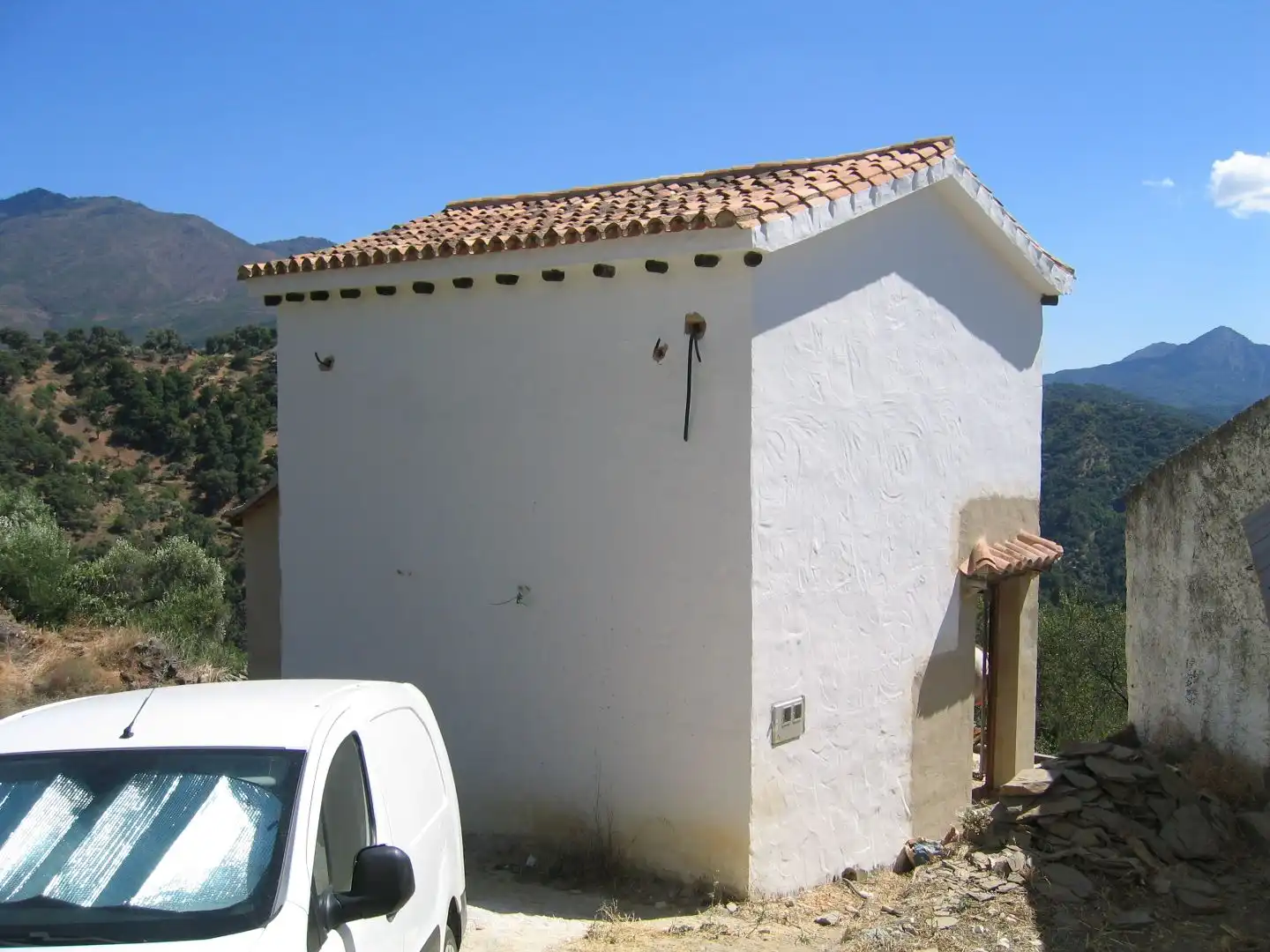 Vista exterior de Casa o xalet en venda en Genalguacil