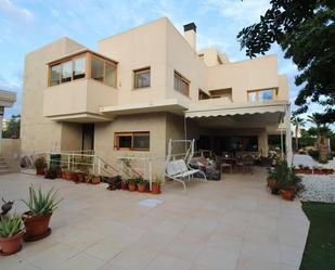 Vista exterior de Casa o xalet en venda en Alicante / Alacant amb Aire condicionat, Terrassa i Piscina