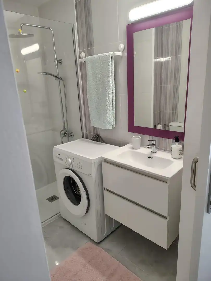 Badezimmer von Wohnung zur Miete in San Bartolomé de Tirajana mit Terrasse, Möbliert und Balkon
