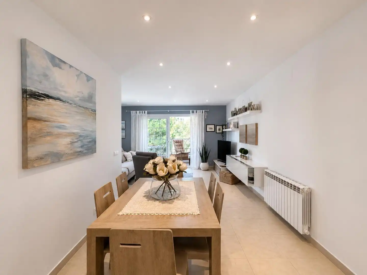 Dining room of Flat for sale in Llucmajor  with Air Conditioner, Heating and Private garden