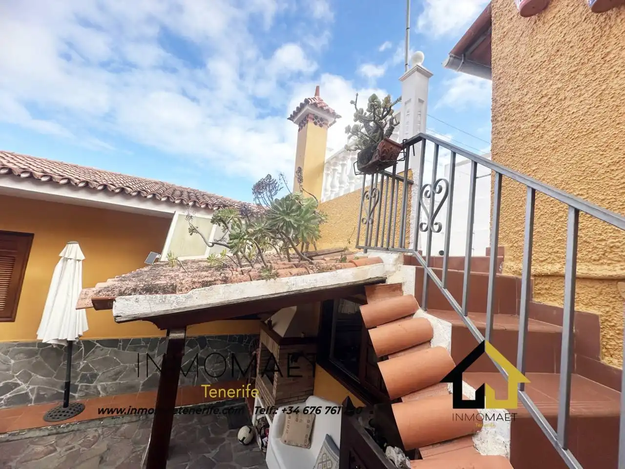 Vista exterior de Casa o chalet en venta en Icod de los Vinos con Aire acondicionado, Calefacción y Jardín privado