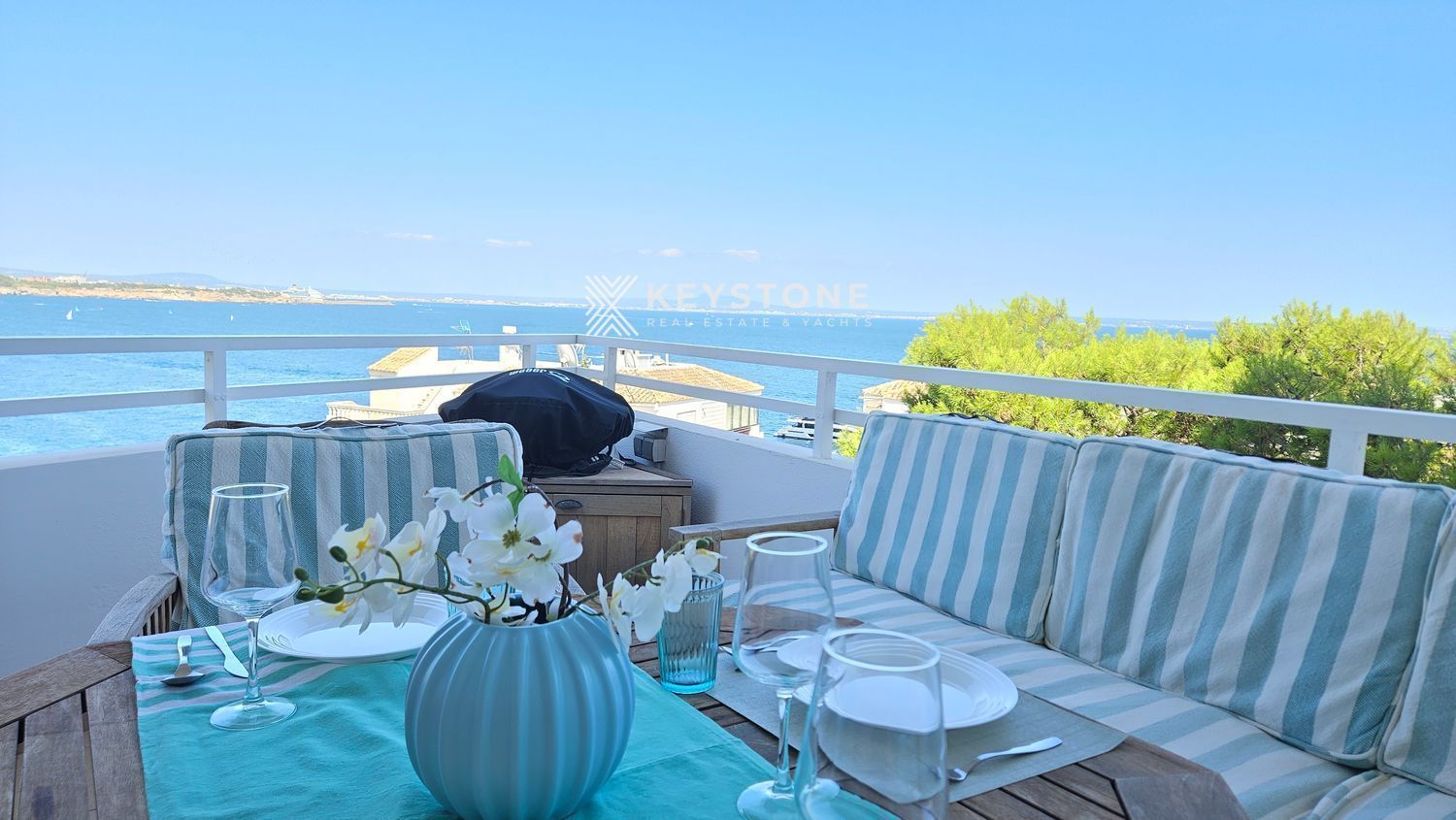 Terrace of Flat to rent in Calvià  with Air Conditioner, Terrace and Storage room