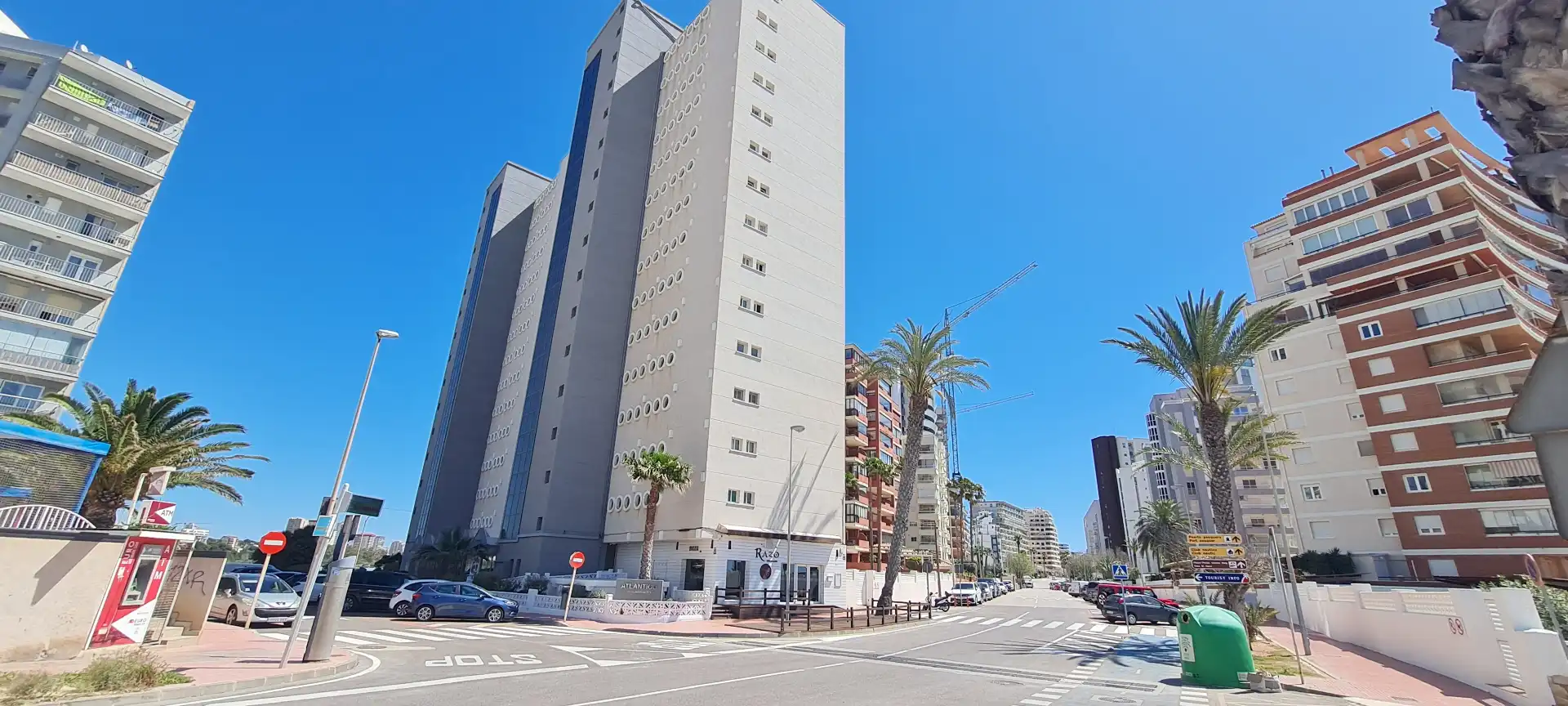 Außenansicht von Wohnungen zum Verkauf in Calpe / Calp mit Klimaanlage, Heizung und Terrasse