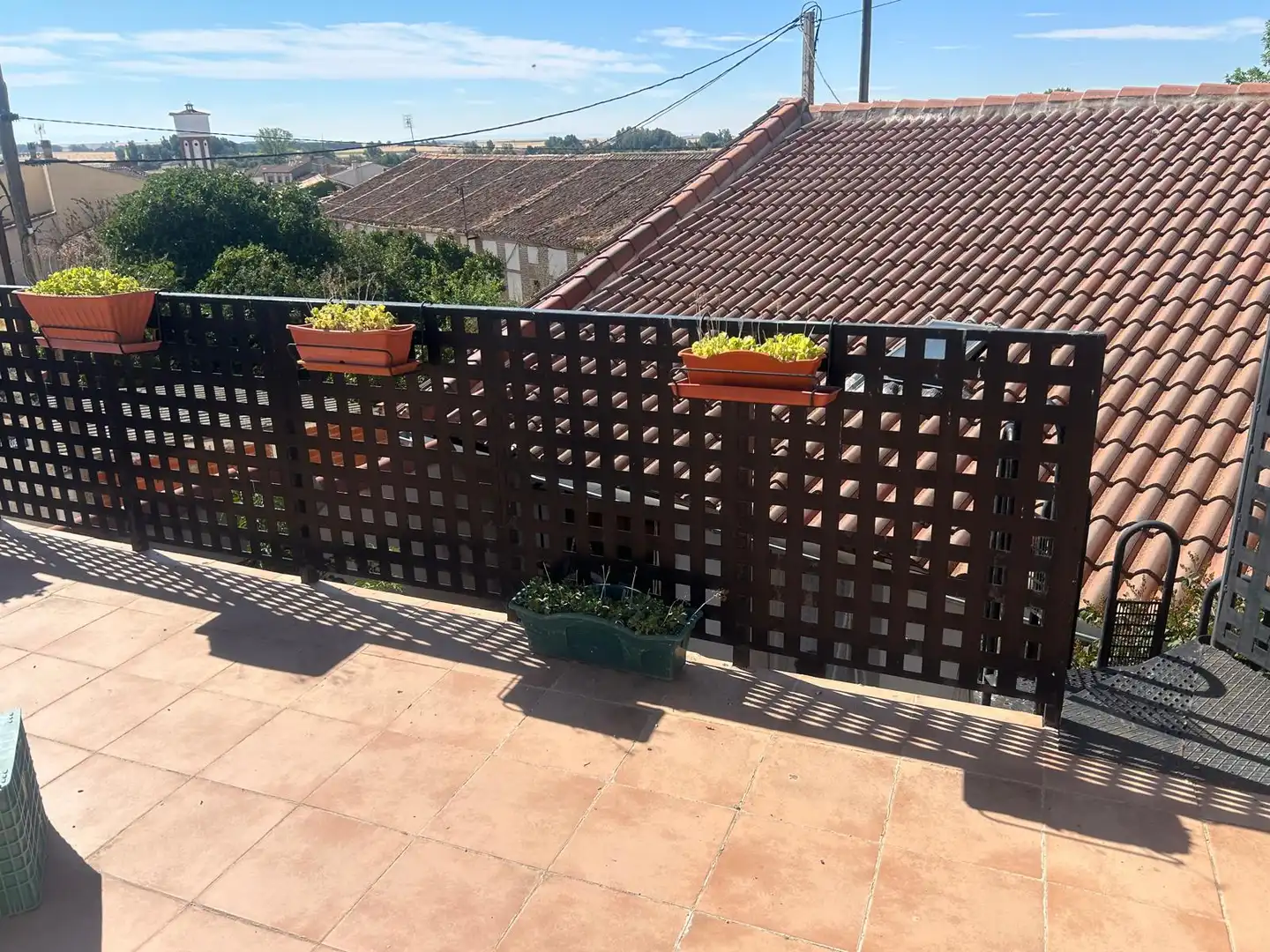 Terraza de Casa o chalet en venta en San Cristóbal de la Vega con Amueblado