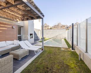 Terrace of Single-family semi-detached for sale in Las Rozas de Madrid  with Air Conditioner, Heating and Private garden