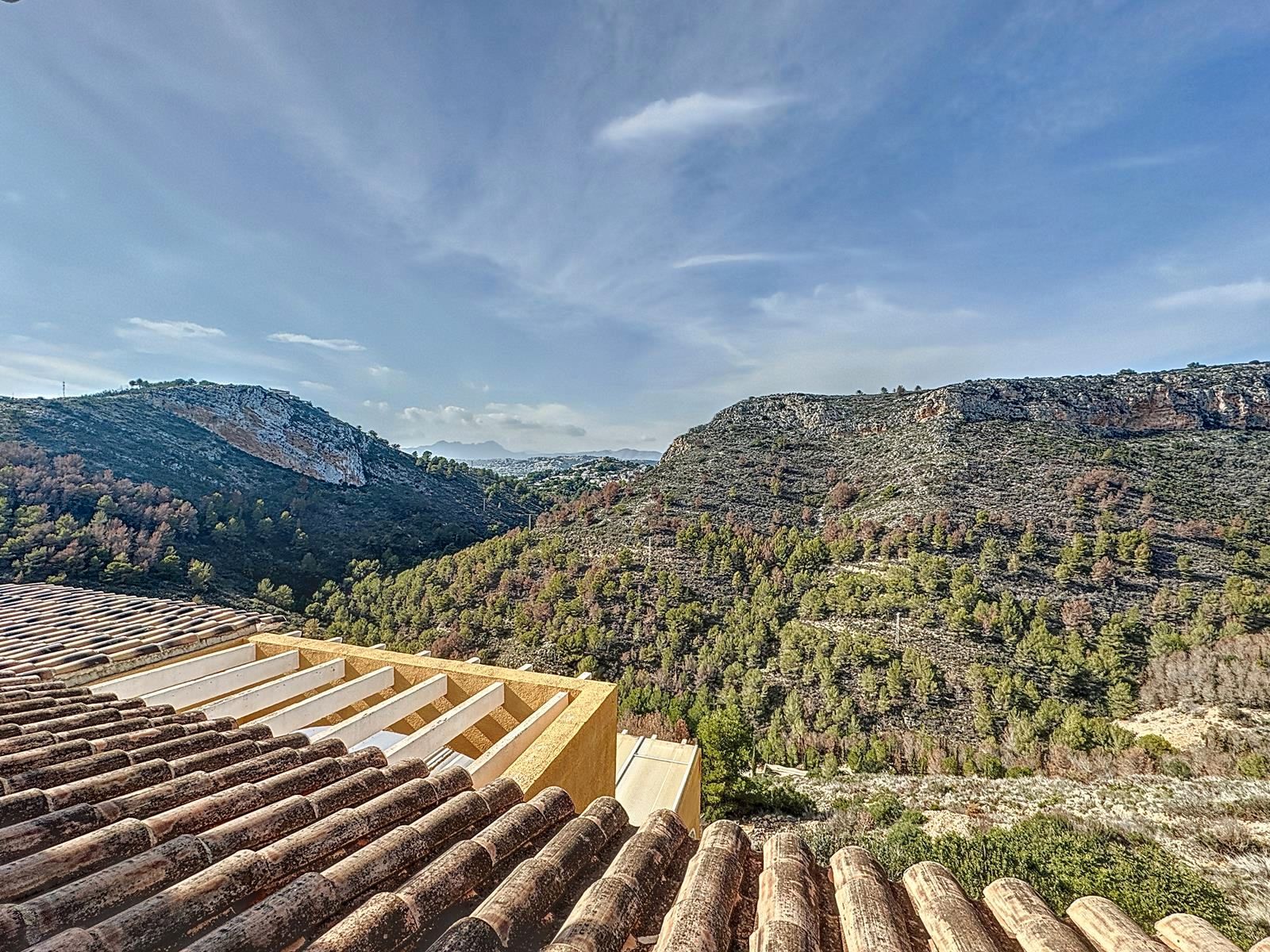Exterior view of Attic for sale in Benitachell / El Poble Nou de Benitatxell  with Air Conditioner, Heating and Terrace