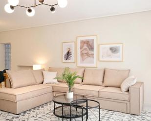 Living room of Flat to rent in Burgos Capital  with Air Conditioner, Furnished and TV