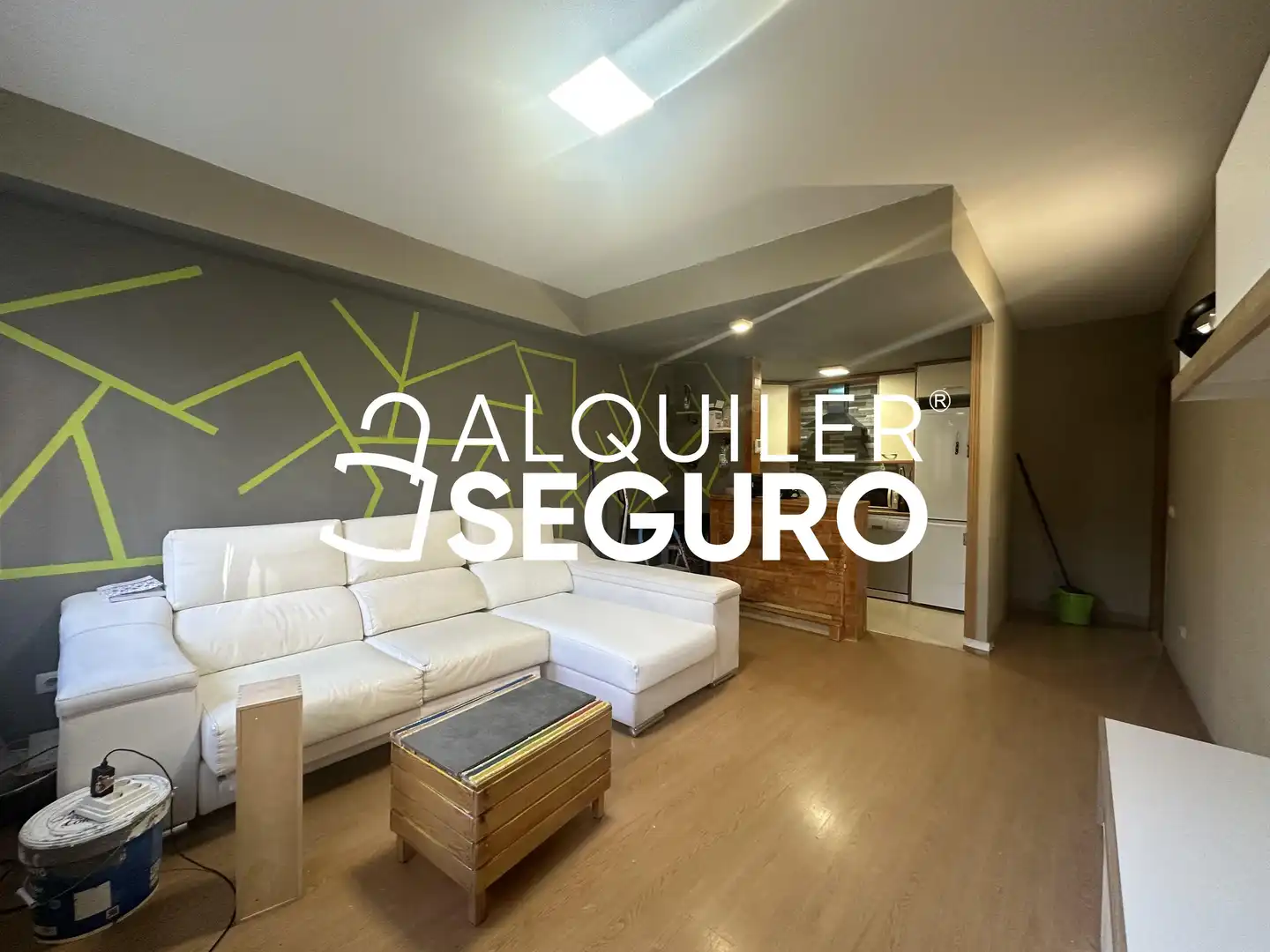 Sala de estar de Piso de alquiler en Villalba Estación