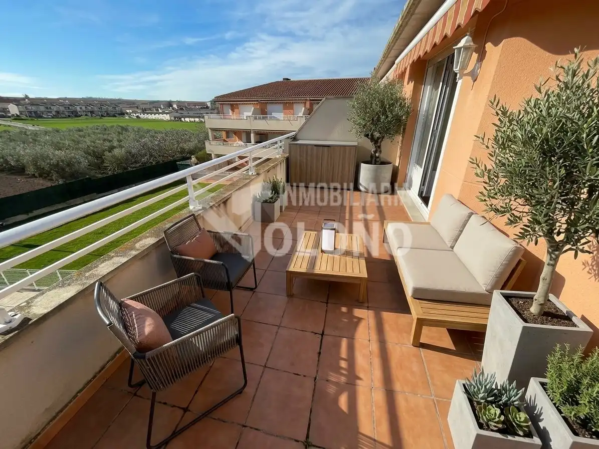 Terraza de Apartamento en venta en Alesanco con Calefacción, Terraza y Trastero